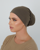 COTTON TUBE UNDERCAP - KHAKI - SOFINAS