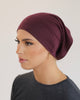 COTTON TUBE UNDERCAP - MAROON - SOFINAS