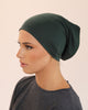 COTTON TUBE UNDERCAP - BOTTLE GREEN - SOFINAS