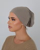 COTTON TUBE UNDERCAP - LIGHT KHAKI - SOFINAS